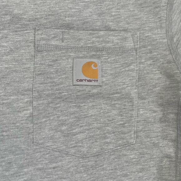 Carhartt RUNX Force Relaxed Fit Long Sleeve Shirt Men’s Size Medium Gray NWT - Picture 3 of 9